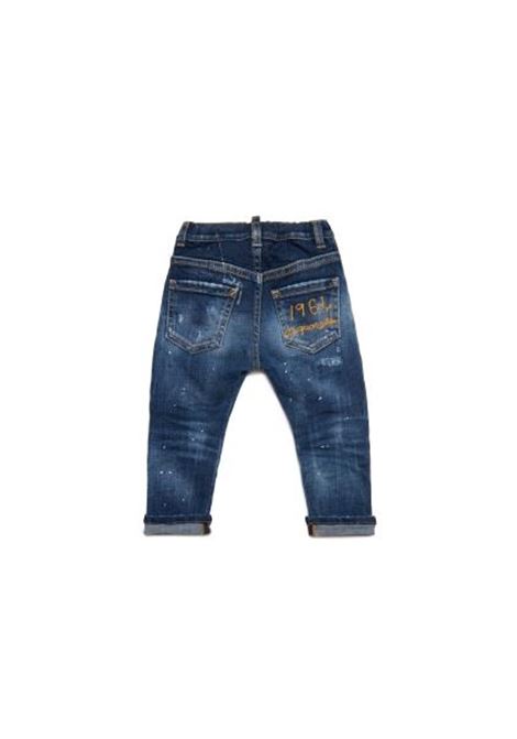 Jeans con effetto vissuto DSQUARED2 JUNIOR | DQ01TC D0A5SDQ01